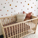 Axyaa Boho Polka Dot Wall Stickers - Kids Room Decor