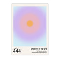 Axyaa Angel Number Aura Gradient Posters Wall Art for Trendy Home Decor