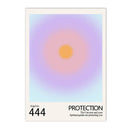Axyaa Angel Number Aura Gradient Posters Wall Art for Trendy Home Decor