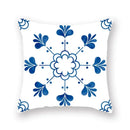 Geometric Mandala Flower Print Pillowcase for Home Decor by Axyaa