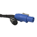 Axyaa Powercon Plug DMX Signal Line Hand in Hand Cables for Stage DJ Disco