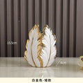 Axyaa Nordic Gold Ceramic Vases - Luxury Living Room Decor