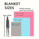 Axyaa Cats Love You Fleece Throw Blanket - Soft & Cozy for Cuddling with Your Feline.