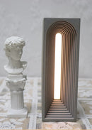 Axya Cement Desk Lamp: Nordic Art & Minimalist Bedroom Night Light