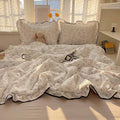 Axyaa Cloud Kapok Knit Cotton Summer Quilt Set