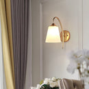 Axya Glass Wall Lamp Bedroom Sconce for Hotel Living Room Aisle Staircase