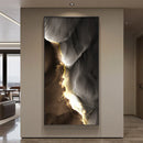 Axyaa Mountain Porcelain LED Wall Lamp for Home Decor