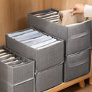 Axyaa Jeans Underwear Socks Pants Drawer Closet Organizer Cabinet Storage Box