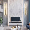 Axyaa Crystal Wall Lamp: Modern & Simple, Ideal for Living Room, Bedroom, & Hallway
