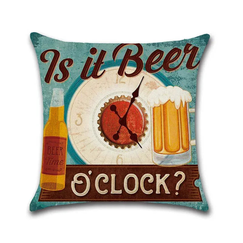 Axyaa Retro Style Cushion Cover for Home Decor and Party Bar Sofa