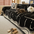 Axyaa Chenille Sofa Blanket for Four Seasons Protection