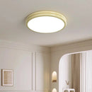 Axyaa Modern Minimalist Round LED Ceiling Lights in Black