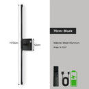 Axyaa Flex LED Wall Lamp with Remote Control - Dimmable & Rotatable
