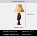 Axyaa Retro Ceramic Floor Lamp for Bedroom Living Room Home Decoration