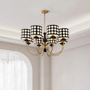 Axyaa Retro Polka Dots Chandelier | Minimalist Livingroom & Restaurant Lighting