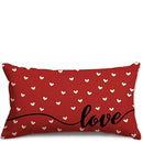 Axyaa Sweet Love Striped Pillowcase - 40X60cm Home Sofa Decoration