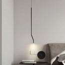 Axyaa Copper LED Pendant Chandelier: Minimalist Indoor Decor Lighting for Living Room