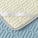 Axyaa Latex Bed Mat, Quilted Mattress Cover with Air Conditioning, 140x200 160x200
