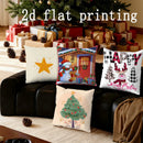 Cute Christmas Prints Pillow Covers by Axyaa
