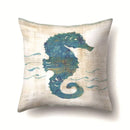 Axyaa Animal Print Polyester Throw Pillow Cover 45x45CM