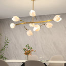 Axyaa Modern Indoor Pendant Chandelier LED Ceiling Light for Dining Room