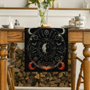 Axyaa Astrology Sun Moon Table Runner for Home Wedding Centerpieces
