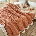 Axyaa Microfiber Plush Blanket: Soft, Lightweight, Multifunctional for Travel, Sofa, Bed