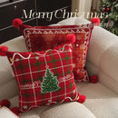 Axyaa Christmas Sofa Cushion for Living Room and Bedroom Decor