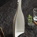 Axyaa Wine Bottle Main Dish Plate Set - Creative Sushi Tableware - White Porcelain Kitchen Utensils
