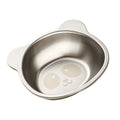 Axyaa Kids Bear Stainless Steel Dinner Bowl - Cute & Durable Salad Plate