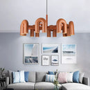 Axyaa Nordic LED U-shaped Chandelier for Living Room, Bedroom, Children's Room - Wall Light