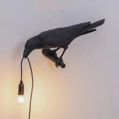 Axyaa Nordic Lucky Bird Table Lamp Resin Home Decor Lighting