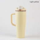 Axyaa 1200ml Car Cup with Flip Lid, Dual Drink Fruit Cup & Insulated Design