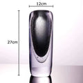 Axyaa Transparent Bubbles Glass Vase Hydroponics Flowers Pots Desk Decor Artificial Floral Vases Home Decor