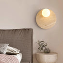 Axyaa Glass White LED Wall Lamp for Living Room & Bathroom Mirror Lighting
