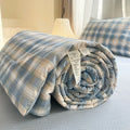 Axyaa Cotton Summer Quilt Nordic Style Comforter - Four Seasons Blanket