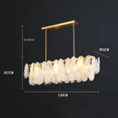 Axyaa Luxury Cloud Glass Chandelier for Living Room and Bedroom