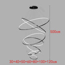 Axyaa Nordic Indoor Lighting: Stair Chandelier, Living Room Bedroom Pendant Lights, Ceiling Light