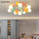 Axyaa Petals Ceiling Chandelier for Modern Nordic Decor