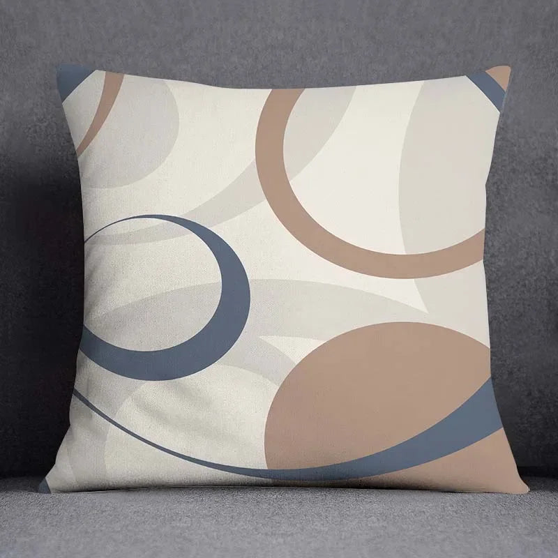 Axyaa Floral Geometric Pillowcase Set Home Decor