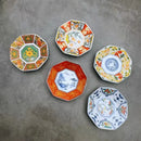 Axyaa Mini Ceramic Sushi Plates Set - Japanese Style Banquet Tableware