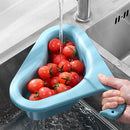Axyaa Multifunctional Sink Drain Basket: Durable Colander Strainer Organizer for Kitchen