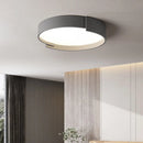 Axyaa LED Ceiling Chandelier: Modern Minimalist Circle Light for Living Room, Bedroom & Kitchen