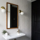 Axya Copper Wall Lamp: Nordic Style Waterproof Wall Light for Bathroom, Bedroom & Living Room