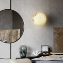 Axyaa Marble Alabaster Wall Lamp Bedroom Living Room TV Background Copper Wall Lamp