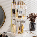 Axyaa Rotating Makeup Organizer Shelf - 360 Spinning Cosmetic Storage Vanity Holder