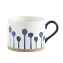 Axyaa Hand-painted Coarse Pottery Water Cup - Set of 2