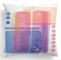 Nordic Luxury Abstract Hand Painted Pillowcase by Axyaa