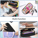 Axyaa Princess Alice Double Layer Pencil Case - Office & Makeup Supplies