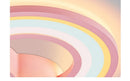 Axyaa Children's Rainbow Heart Ceiling Light for Princess Bedroom